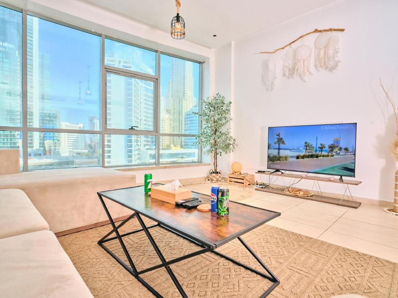 Wonderful Two Bed Room With Full Marina View ดูไบ ภายนอก รูปภาพ